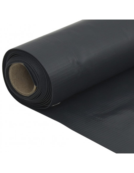 Paravento da Balcone Antracite 75x300 cm in Tessuto Oxford