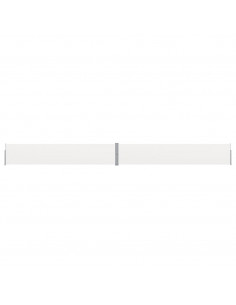 Tenda Laterale Retrattile per Patio 140x1200 cm Crema 2