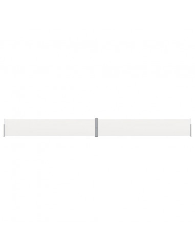 Tenda Laterale Retrattile per Patio 140x1200 cm Crema