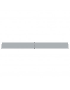 Tenda Laterale Retrattile per Patio 140x1200 cm Antracite 2