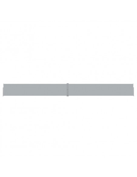 Tenda Laterale Retrattile per Patio 140x1200 cm Antracite