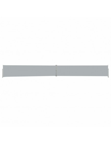 Tenda Laterale Retrattile per Patio 140x1200 cm Antracite