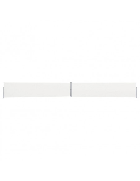 Tenda Laterale Retrattile per Patio 170x1200 cm Crema