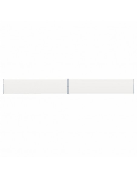 Tenda Laterale Retrattile per Patio 170x1200 cm Crema