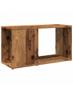 Mobile Porta TV Legno Antico 60x24x32 cm in Truciolato 2