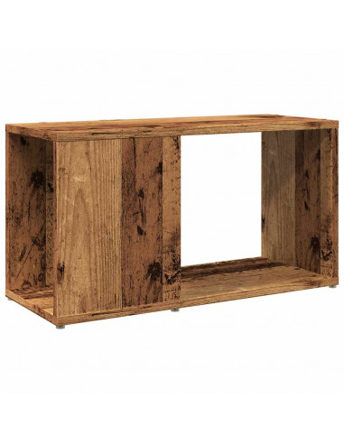 Mobile Porta TV Legno Antico 60x24x32 cm in Truciolato