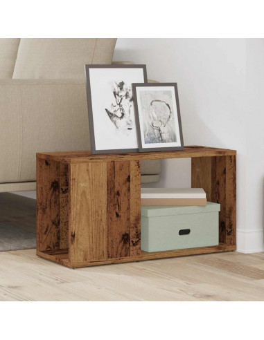 Mobile Porta TV Legno Antico 60x24x32 cm in Truciolato
