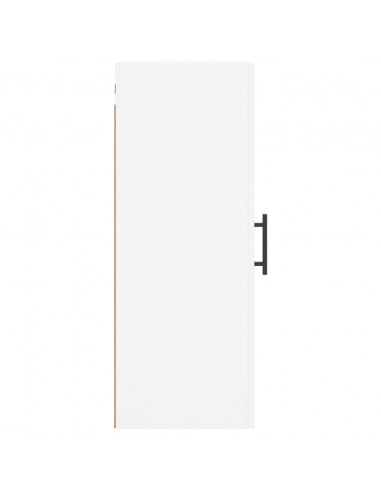 Mobile a Parete Bianco 34,5x34x90 cm