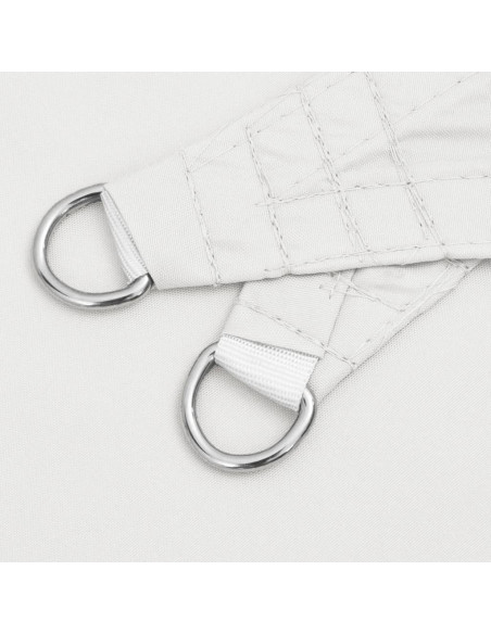 Parasole a Vela Oxford Triangolare 3x4x5 m Bianco