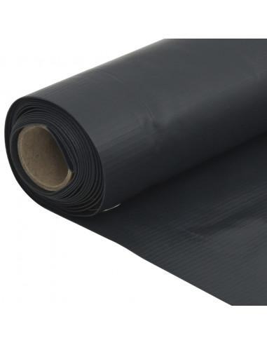 Paravento Balcone Antracite 120x300 cm Tessuto Oxford