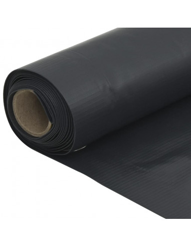 Paravento Balcone Antracite 120x400 cm Tessuto Oxford