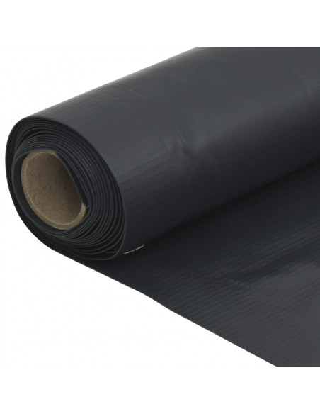 Paravento Balcone Antracite 120x400 cm Tessuto Oxford