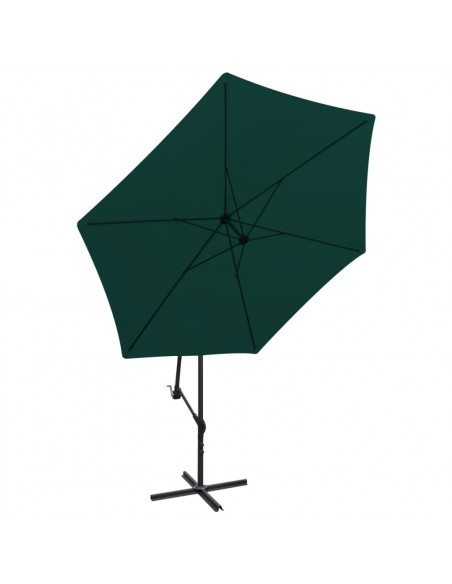 Ombrellone a Sbalzo 3 m Verde