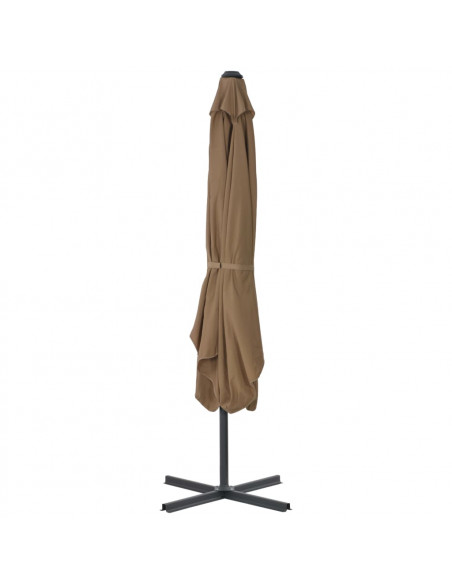 Ombrellone da Esterni con Palo in Acciaio 250x250cm Talpa
