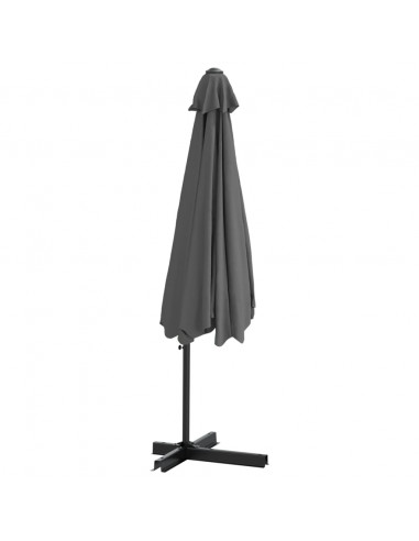 Ombrellone da Esterno con Palo in Acciaio 300x250cm Antracite
