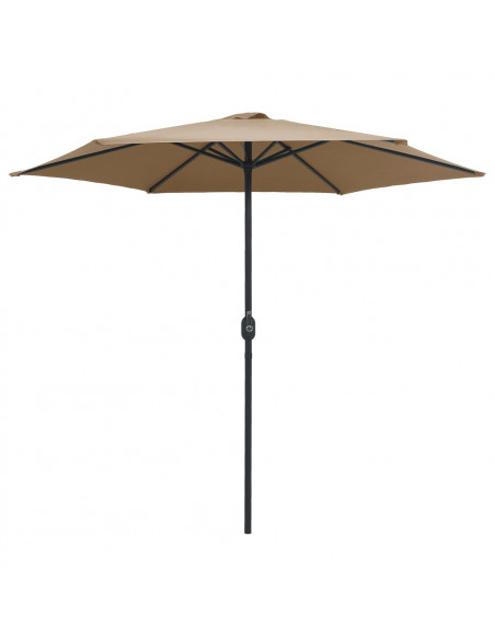 Ombrellone da Esterni con Palo in Alluminio 270x246 cm Talpa