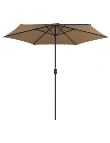 Ombrellone da Esterni con Palo in Alluminio 270x246 cm Talpa