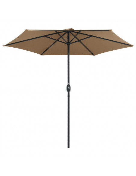 Ombrellone da Esterni con Palo in Alluminio 270x246 cm Talpa