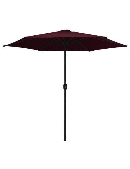 Ombrellone da Esterni con Palo in Alluminio 270x246 cm Bordò