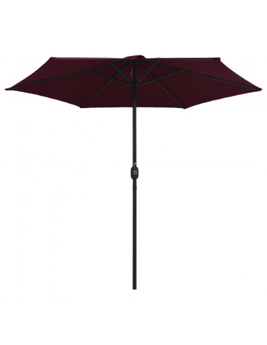 Ombrellone da Esterni con Palo in Alluminio 270x246 cm Bordò