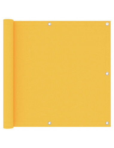 Paravento Balcone Giallo 90x400 cm in Tessuto Oxford