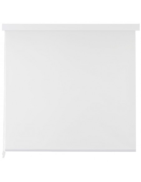 Tenda a Rullo per Doccia 80x240 cm Bianco