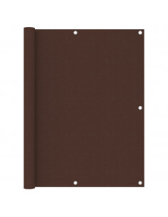 Paravento Balcone Marrone 120x500 cm in Tessuto Oxford 2