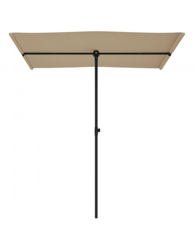 Ombrellone da Esterni con Palo in Alluminio 180x110cm Talpa