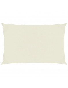 Parasole a Vela Oxford Rettangolare 4x7 m Crema 2