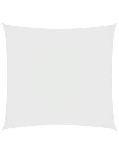 Parasole a Vela in Tela Oxford Quadrata 4,5x4,5 m Bianco