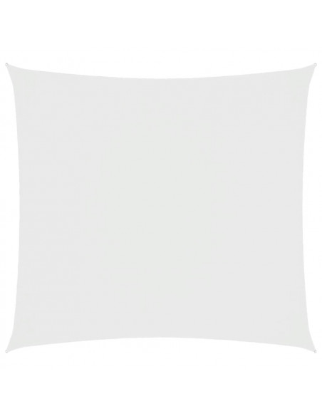 Parasole a Vela in Tela Oxford Quadrata 4,5x4,5 m Bianco