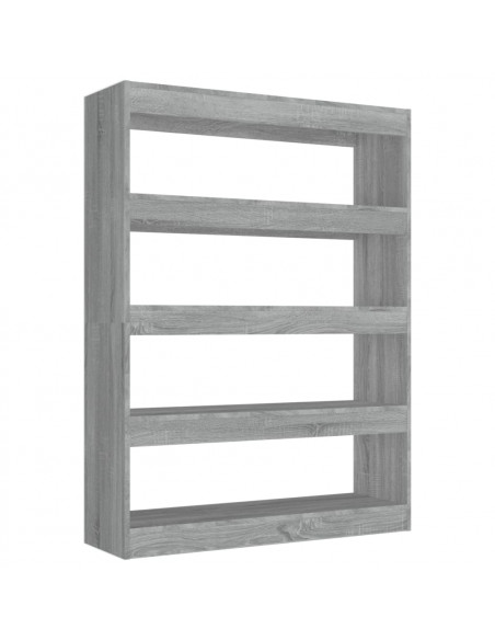 Libreria/Divisorio Grigio Sonoma 100x30x135 cm