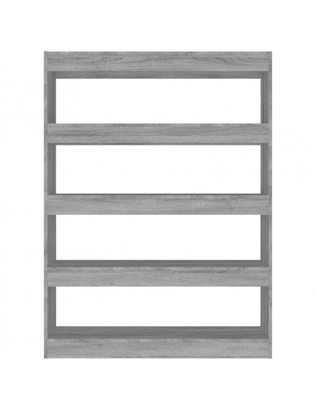 Libreria/Divisorio Grigio Sonoma 100x30x135 cm