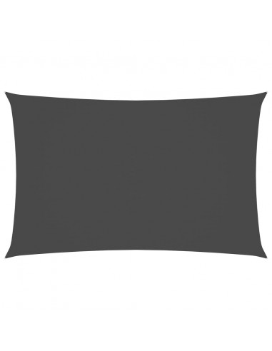 Parasole a Vela Oxford Rettangolare 2x5 m Antracite