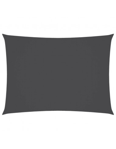 Parasole a Vela Oxford Rettangolare 2,5x4,5 m Antracite