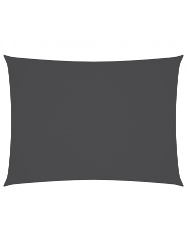 Parasole a Vela Oxford Rettangolare 3x4,5 m Antracite