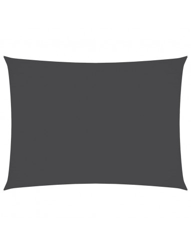 Parasole a Vela Oxford Rettangolare 3x5 m Antracite