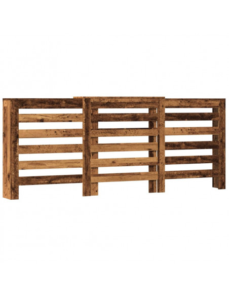 Copertura Termosifone Legno Antico 205x21,5x83,5 cm Multistrato