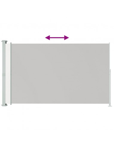 Tenda Laterale Retrattile per Patio 180x300 cm Crema