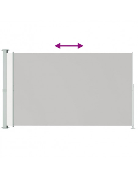 Tenda Laterale Retrattile per Patio 180x300 cm Crema