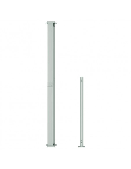 Tenda Laterale Retrattile per Patio 180x300 cm Marrone