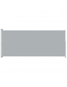 Tenda Laterale Retrattile per Patio 180x500 cm Grigia 2