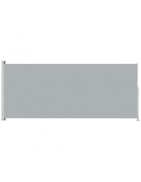 Tenda Laterale Retrattile per Patio 180x500 cm Grigia