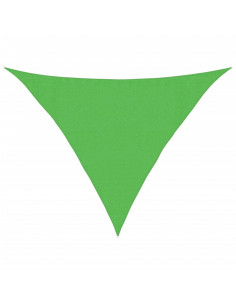 Vela Parasole 160 g/m² Verde Chiaro 3,5x3,5x4,9 m in HDPE 2