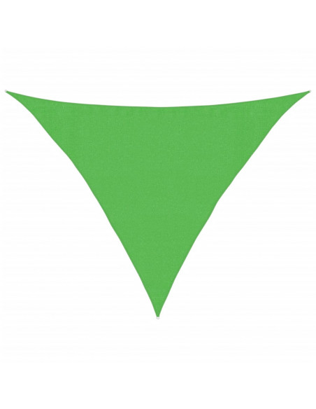 Vela Parasole 160 g/m² Verde Chiaro 3,5x3,5x4,9 m in HDPE