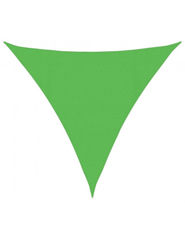 Vela Parasole 160 g/m² Verde Chiaro 4x4x4 m in HDPE