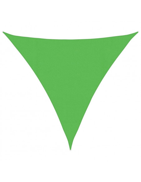 Vela Parasole 160 g/m² Verde Chiaro 4x4x4 m in HDPE
