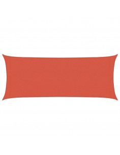 Vela Parasole 160 g/m² Terracotta 2x4,5 m in HDPE 2