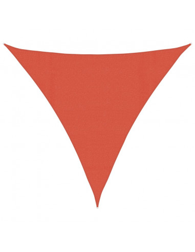 Vela Parasole 160 g/m² Terracotta 4,5x4,5x4,5 m in HDPE