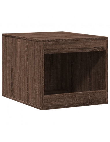 Recinto Lettiera Gatti Rovere Marrone 47x59x42 cm in Truciolato